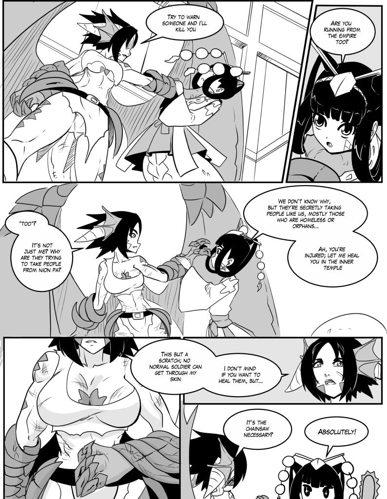 Monster girls on tour - Episode 265, Page 1: Page 265
